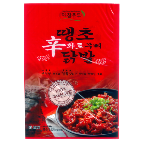 [야참] 신화로무뼈닭발(국내산)/250gx30개(BOX)