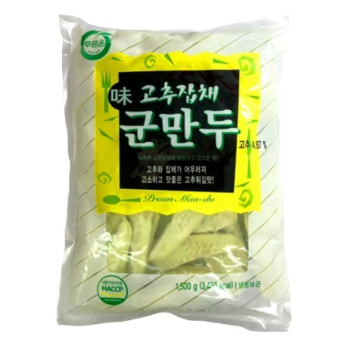 [푸르온] 고추잡채 만두/1.5kg